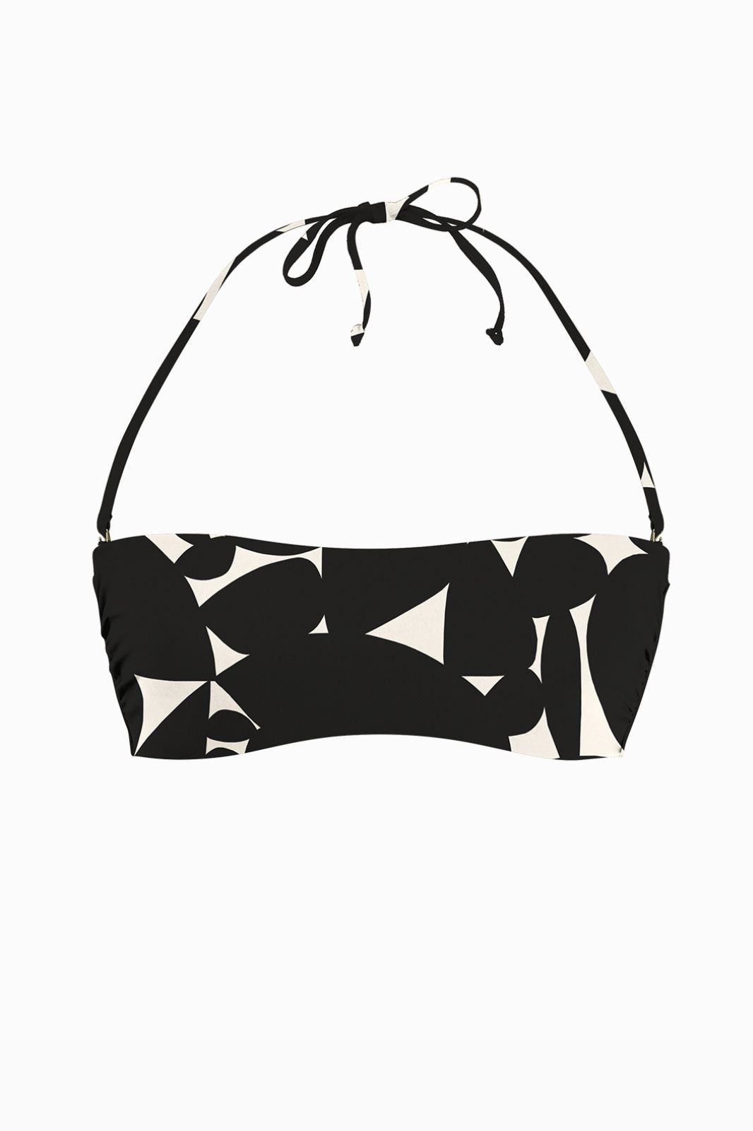 Bonj Bandeau Bikini Top Opuntia Print