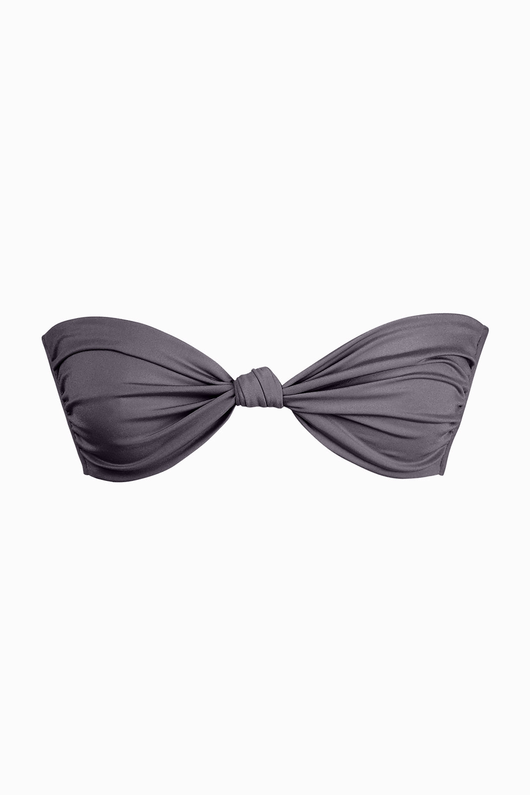 Dol Bandeau Knot Bikini Top Mink