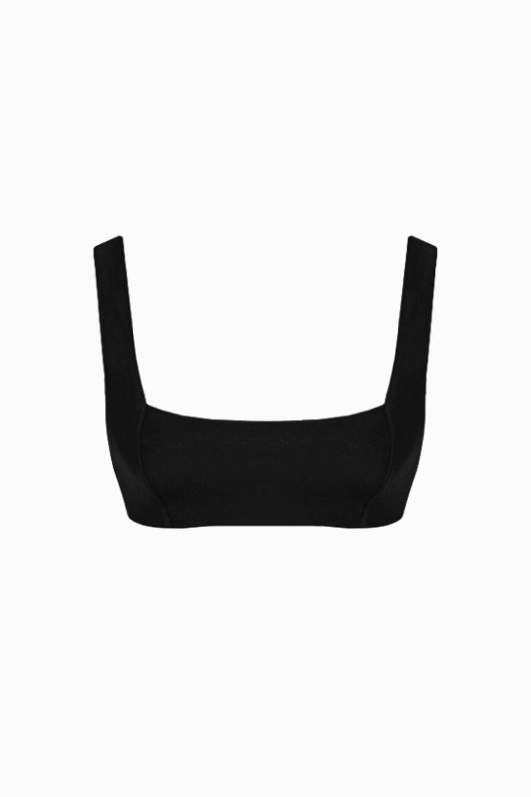Eden Squareneck Bikini Top Black