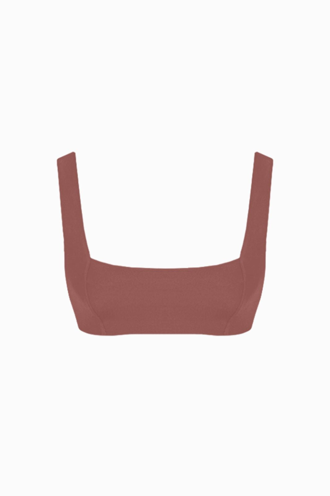 Eden Squareneck Bikini Top Copper