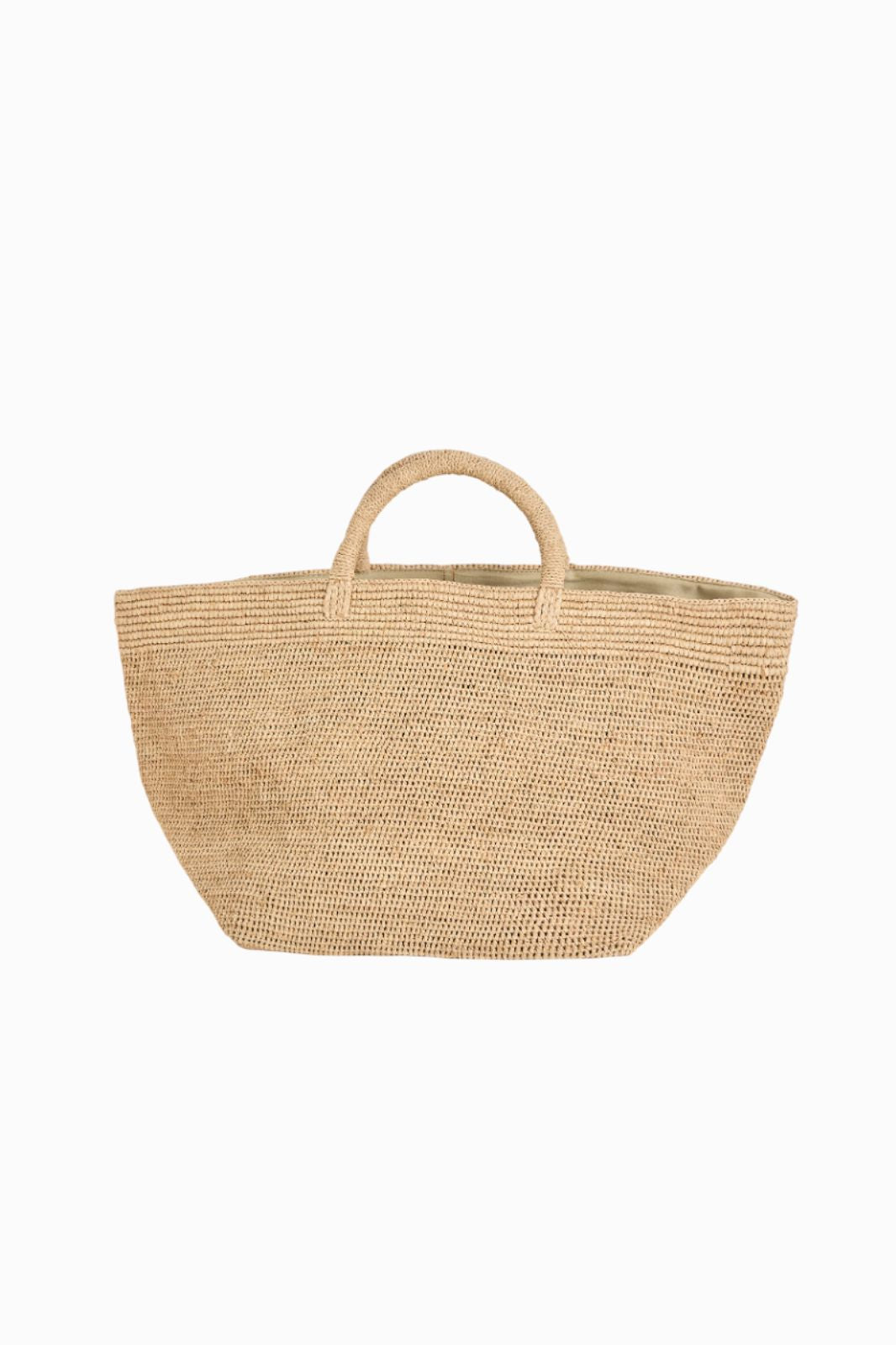 Raffia Bag Natural Vanilla