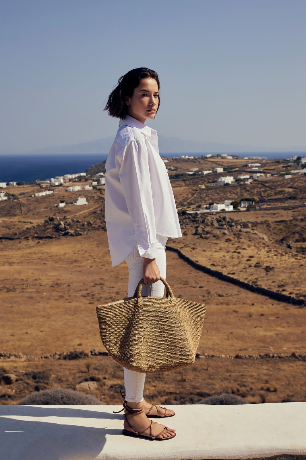 Raffia Bag Natural Vanilla