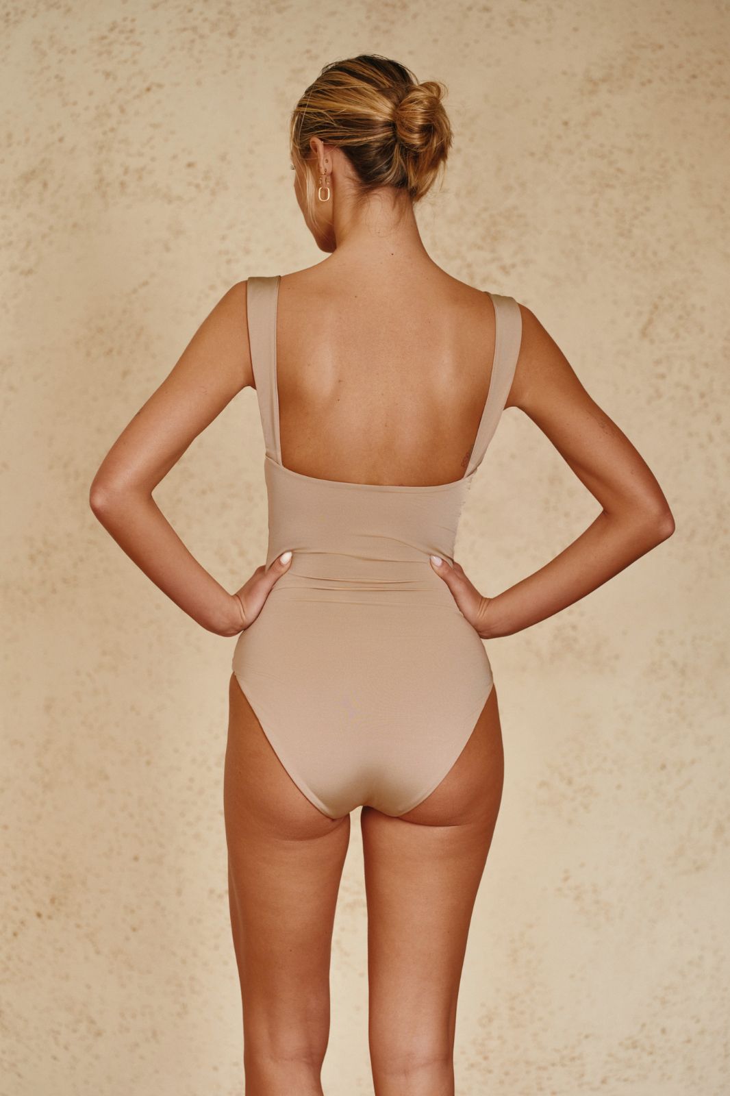 Sali Balconette One-Piece Swimsuit Sand