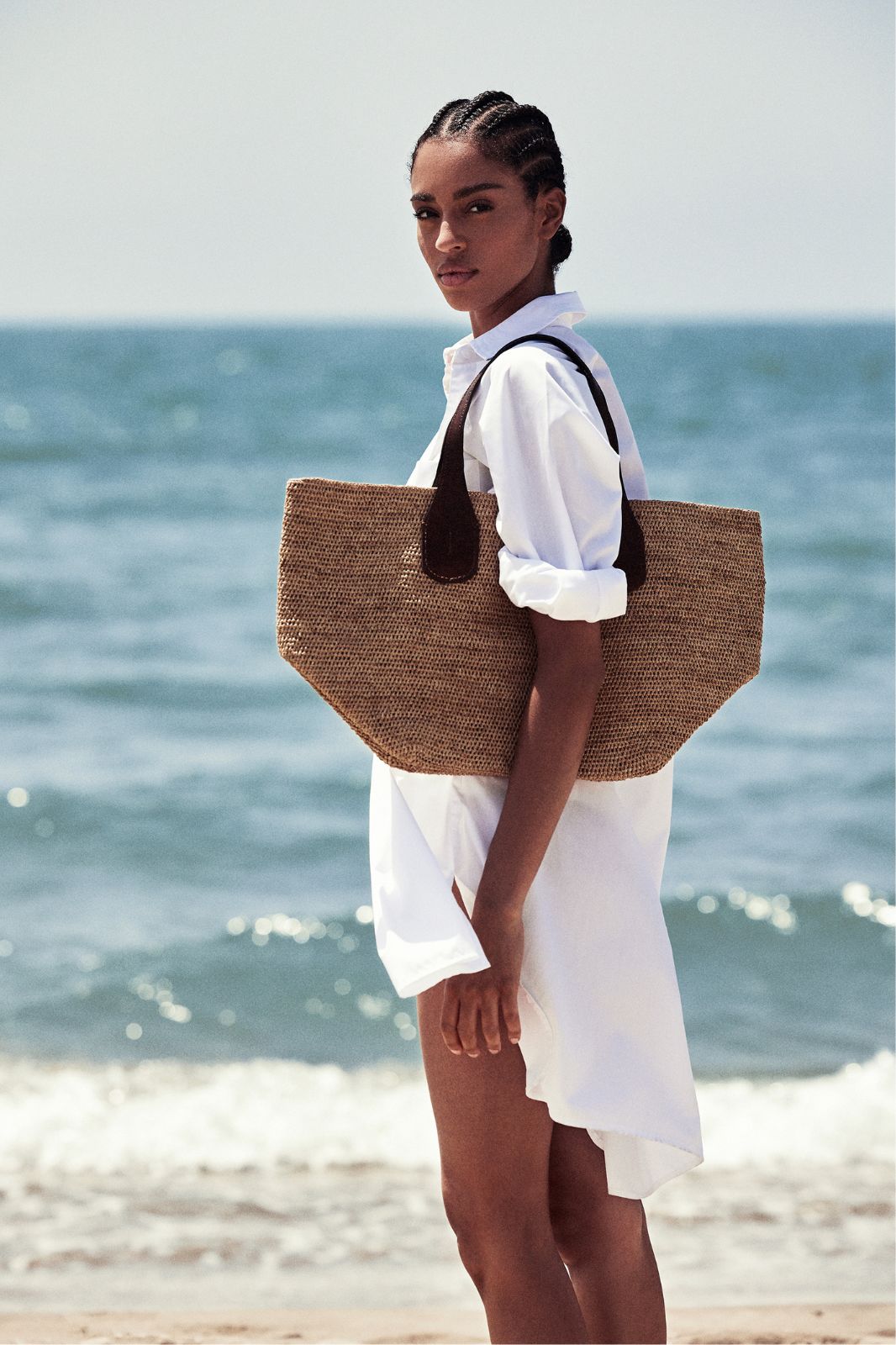 Raffia Bag Natural Tokyo