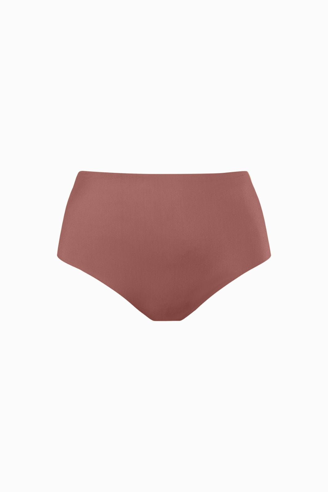 Vlaka High-Waist Reversible Bikini Bottom Khaki / Copper
