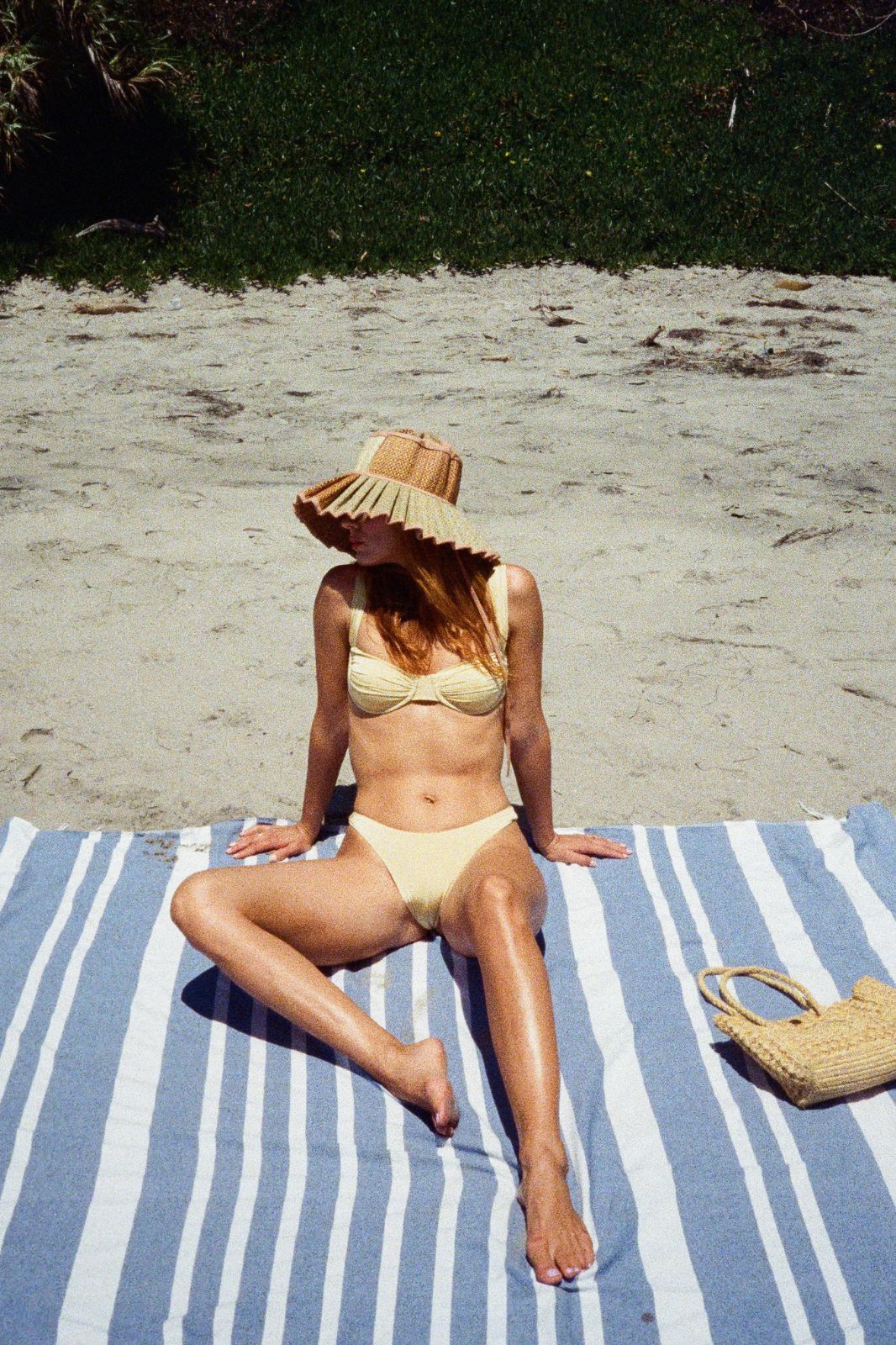 Stiniva High-Rise Bikini Bottom Butter