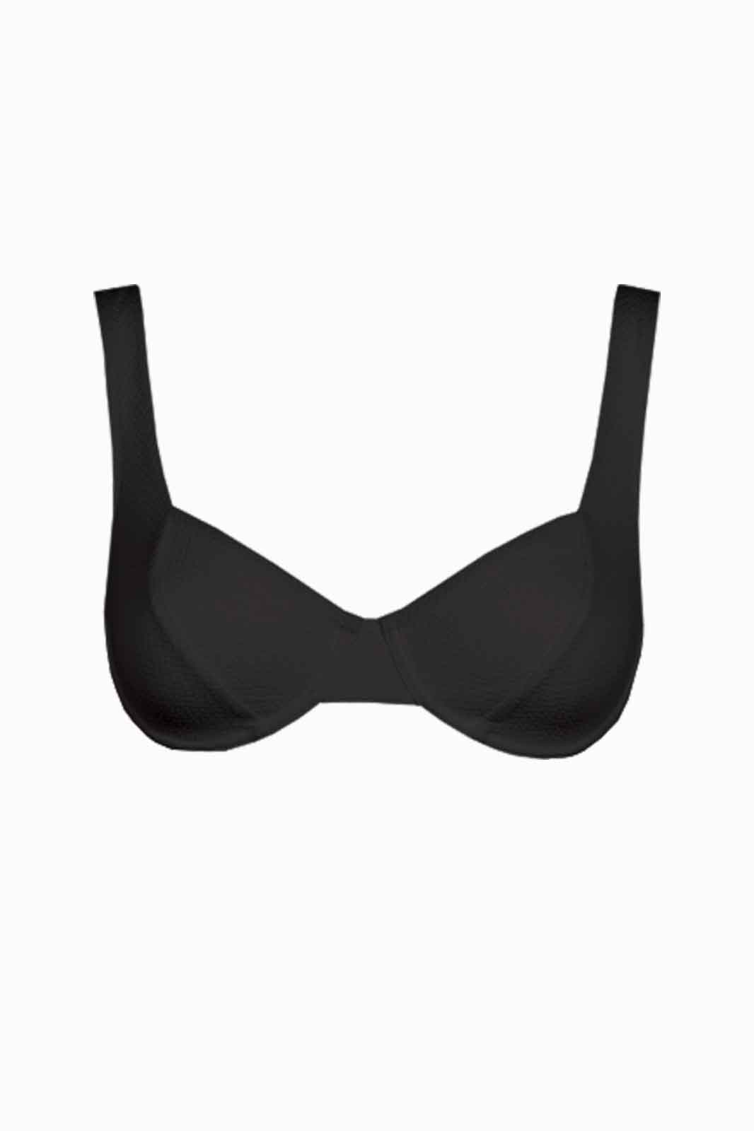 Bagnole Balconette Bikini Top Black