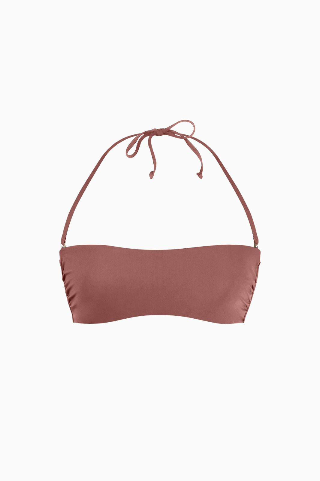 Bonj Bandeau Bikini Top Copper