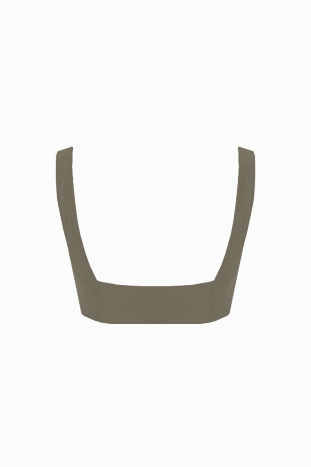 Eden Squareneck Bikini Top Khaki