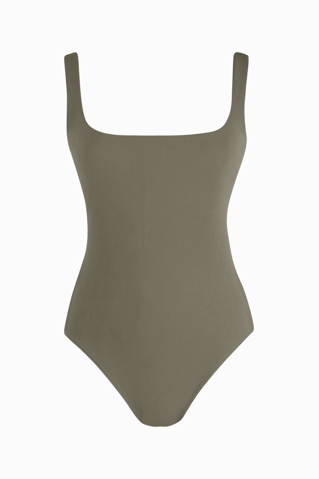 Hvar Tank One-Piece Swimsuit Khaki