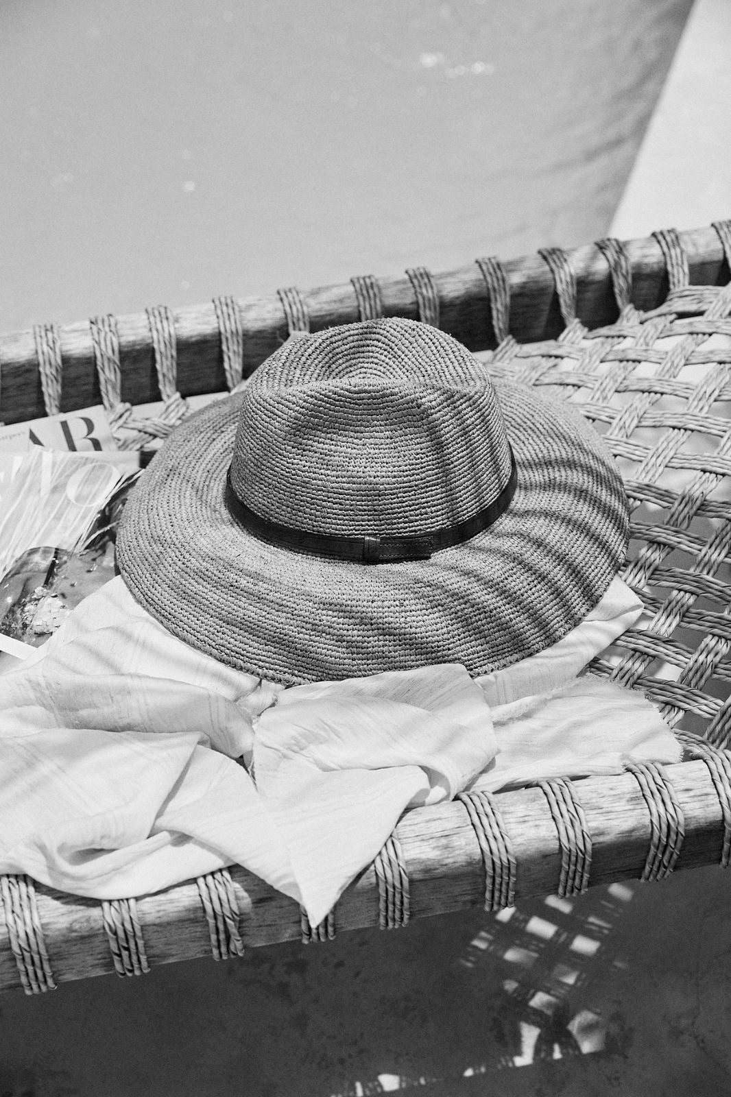 Raffia Safari Hat Natural