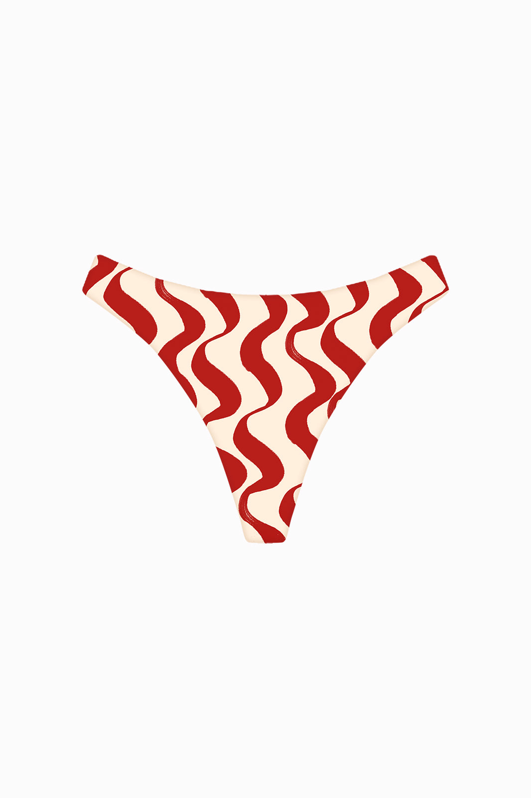 Stiniva High-Rise Bikini Bottom Terra Rossa Print