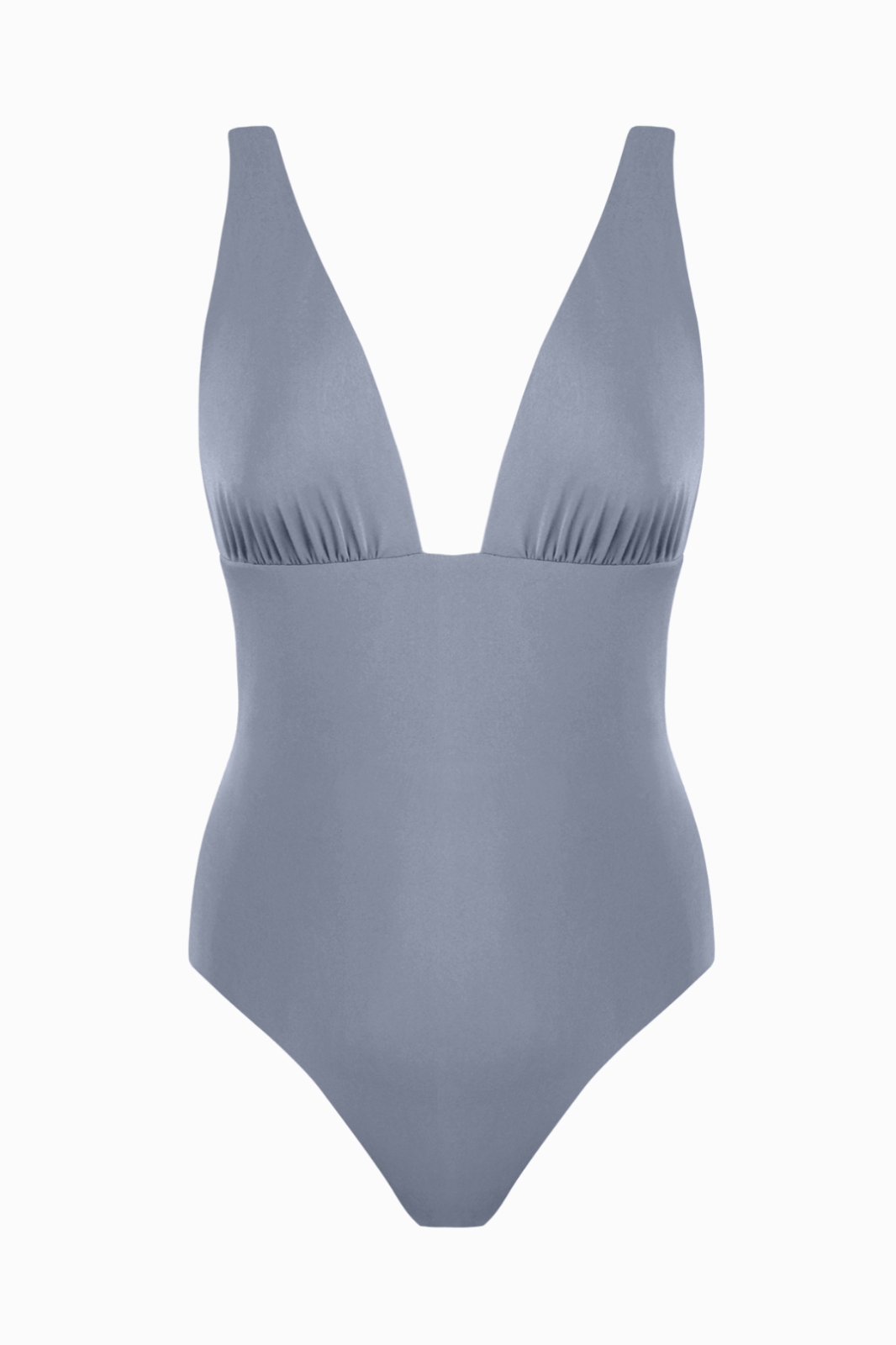 Stipanska Reversible V-Neck One-Piece in Stone/Taupe