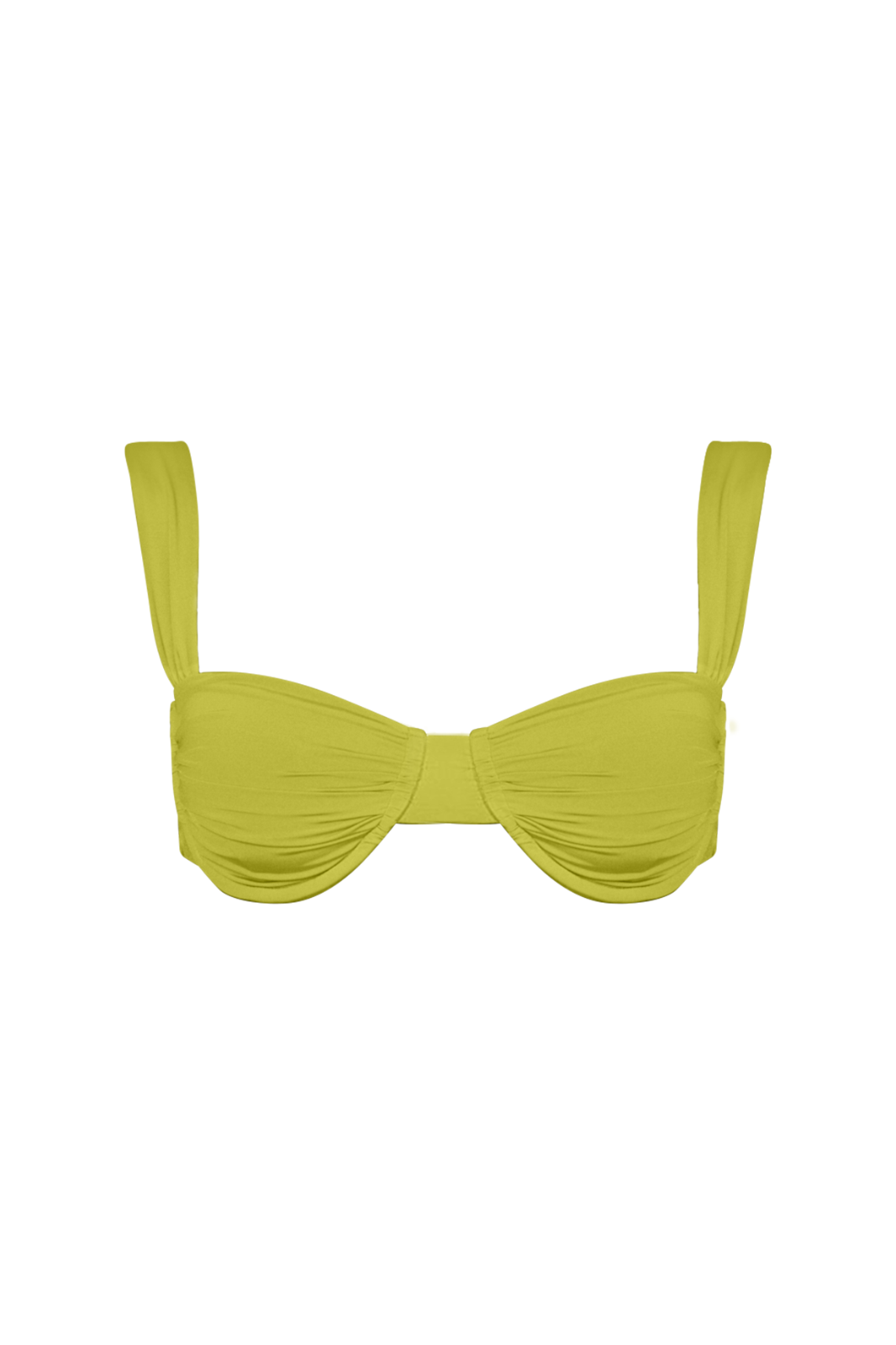 Zavala Balconette Bikini Top Lime
